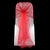 RED ORGANZA HOOD