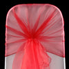 RED ORGANZA HOOD