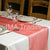 Red Organza Table Runner