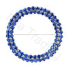 Royal Blue Diamante buckles / brooches