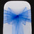 ROYAL BLUE ORGANZA SASH 23cm - BUNDLE DEAL 100 SASHES