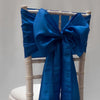 Royal Blue Taffeta Sashes