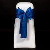 Royal Blue Taffeta Sashes