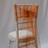 Rust Organza Sash 23cm