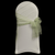 Sage Green Organza Chair Cover Sash 35cm