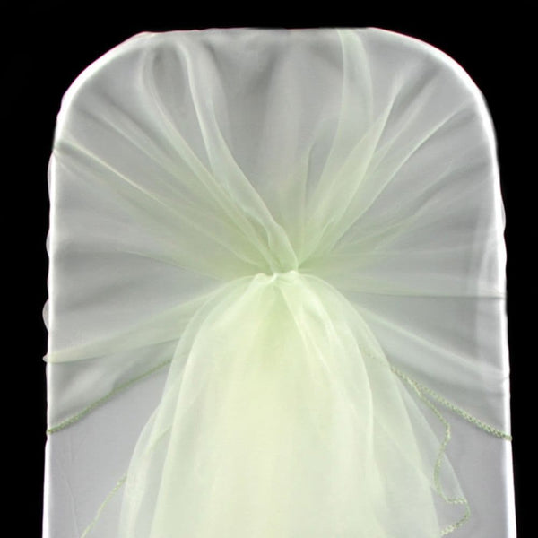 SAGE GREEN ORGANZA HOOD