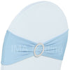 Sky Blue Buckle Spandex Lycra Band