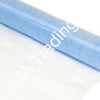 Sky Blue Organza Fabric Roll 70cm X 10m