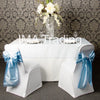 Sky Blue Organza Overlay