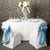 Sky Blue Organza Overlay