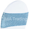 Sky Blue Sequin Chair Band