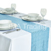 Sky Blue Sequin Table Runner - WAS £9.09!