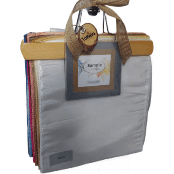 Taffeta Samples - Contains 49 Colours! -- IMA Trading Ltd