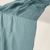 Teal Cheesecloth Table Runner