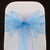 TURQUOISE ORGANZA SASH 23cm