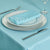 TURQUOISE ROUND TABLECLOTH 275cm / 108" round (5' table)