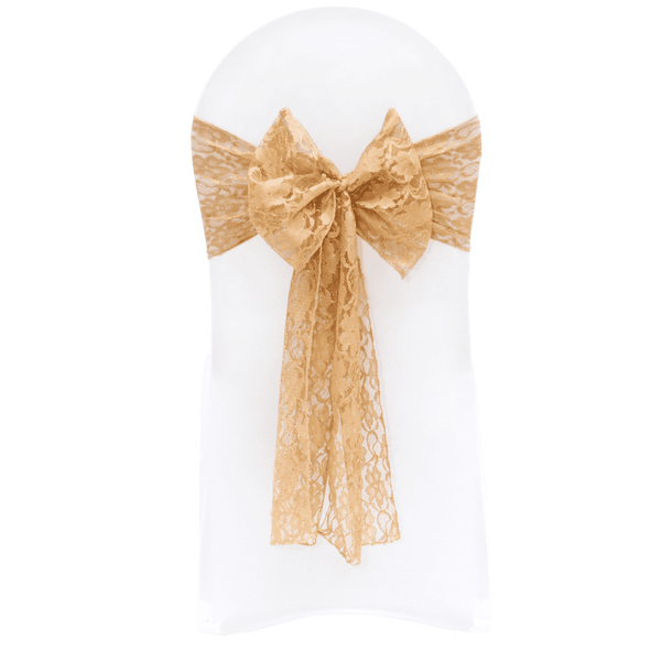 Vintage Gold Lace Sashes - WAS £1.30!