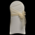 Vintage Gold Organza Chair Cover Sash 35cm