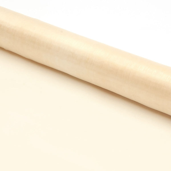 Vintage Gold Organza Fabric Roll 80cm X 25m