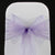 VIOLET ORGANZA SASH 23cm