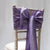 Violet Taffeta Sashes