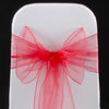 WATERMELON ORGANZA SASH 23cm
