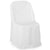 WHITE FOLDING CHAIR COVER