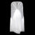 WHITE ORGANZA HOOD