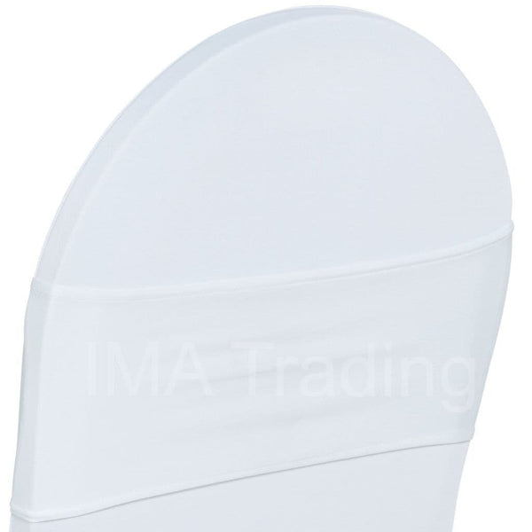 White Plain Spandex Lycra Band