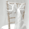White Taffeta Sashes