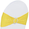 Yellow Buckle Spandex Lycra Band