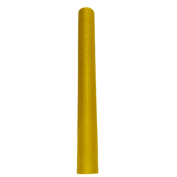 Yellow Gold Organza Fabric Roll 40cm X 9m -- IMA Trading Ltd