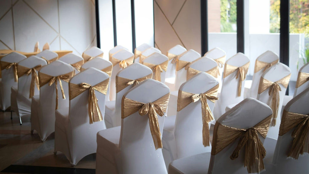 wedding chair cover options