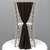 Chocolate Chiffon Vertical Drape New (pack Of 5)