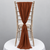 Terracotta Chiffon Vertical Drape New (pack Of 5)