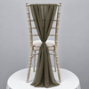 Olive Green Chiffon Vertical Drape New (pack Of 5) --IMA Trading Ltd