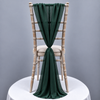 Bottle Green / Emerald Chiffon Vertical Drape (pack Of 5)