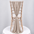 Taupe Chiffon Vertical Drape (pack Of 5)