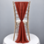 New Copper/rust Chiffon Vertical Drape (pack Of 5)
