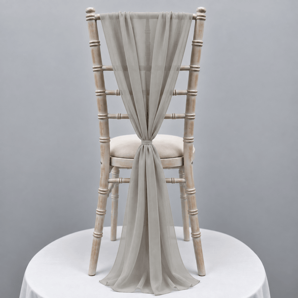 Sea Salt Chiffon Vertical Drape (pack Of 5) --IMA Trading Ltd