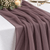 New Soft Dusty Mauve Chiffon Table Runner --IMA Trading Ltd