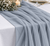New Powder Blue Chiffon Table Runner --IMA Trading Ltd