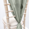 Sage Green Chiffon Vertical Drape (pack Of 5)