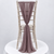 Soft Dusty Mauve Chiffon Vertical Drape New (pack Of 5) --IMA Trading Ltd