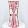New Blush Pink Chiffon Vertical Drape (pack Of 5)