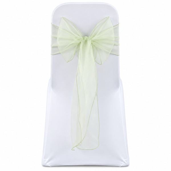 Sage Green Organza Sash 23cm
