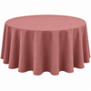 Rose Pink Round Tablecloth 305cm / 120" Round (6' Table) --IMA Trading Ltd