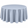 Dusty Blue Round Tablecloth 305cm / 120" Round (6' Table)