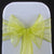 APPLE GREEN ORGANZA SASH 23cm