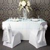 Aqua Organza Overlay